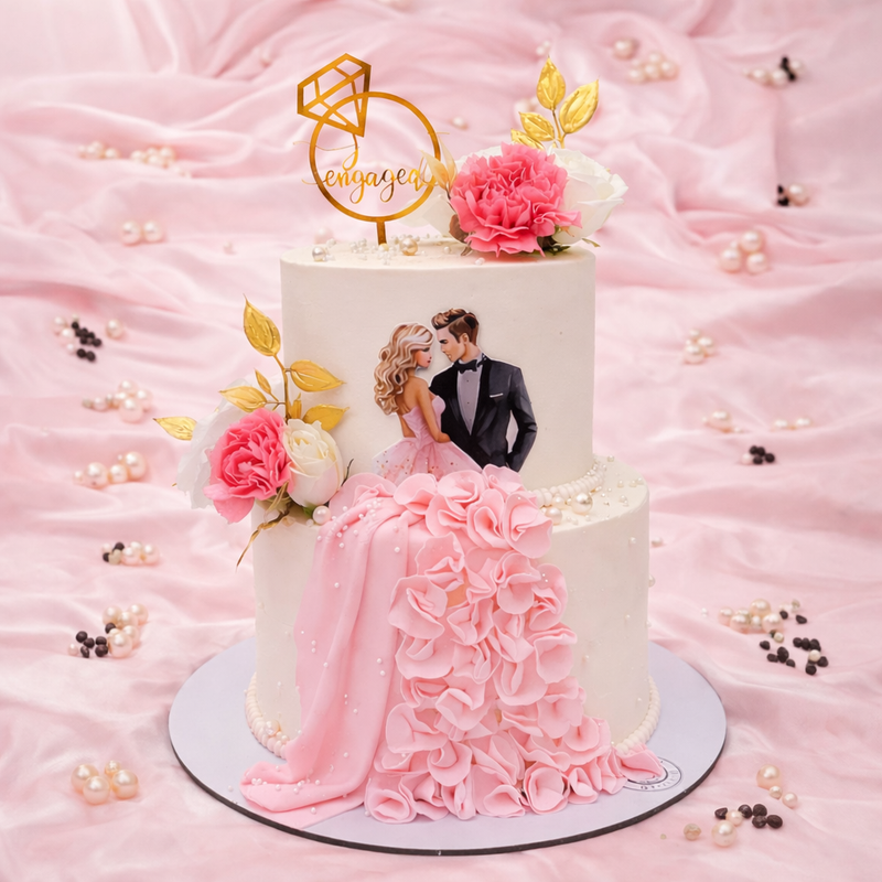 Engagement Cake
