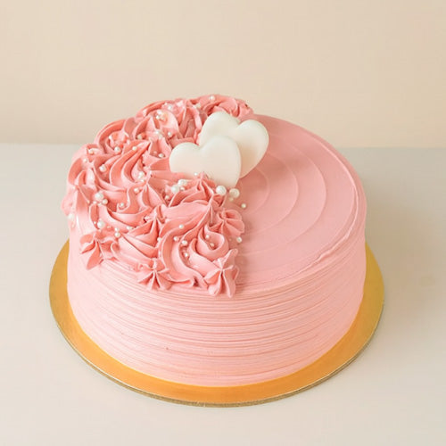 Rich Strawberry Cake