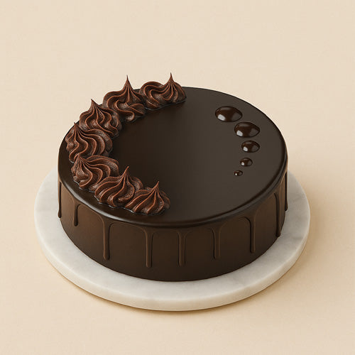 Full Chocolate Truffle Cake