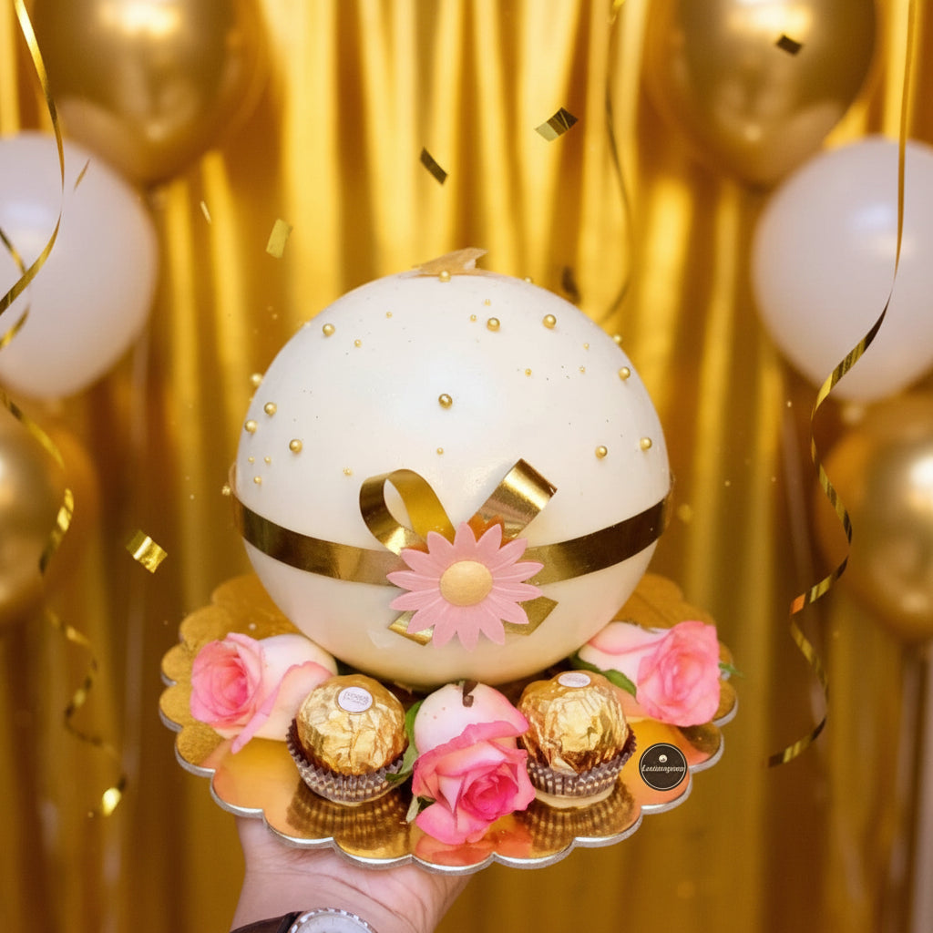 Celebrate in style with our Dazzling Piñata Cake,