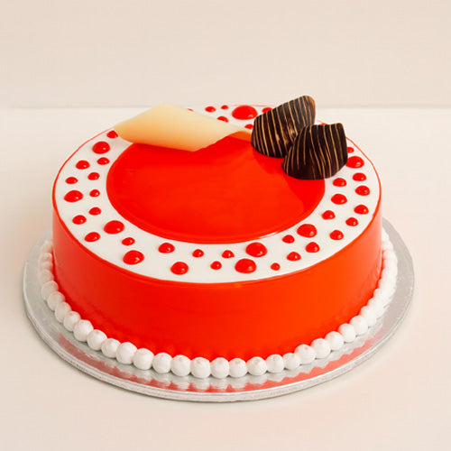 Unique Strawberry Cake