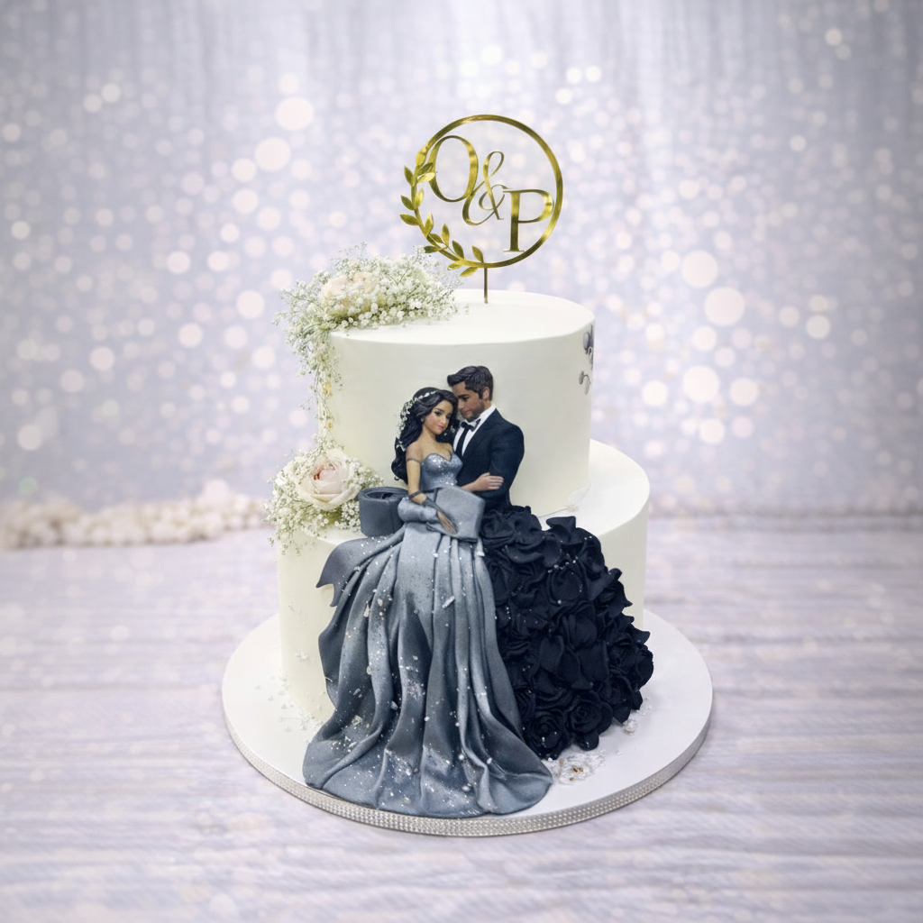 Best Couple Engagement Cake