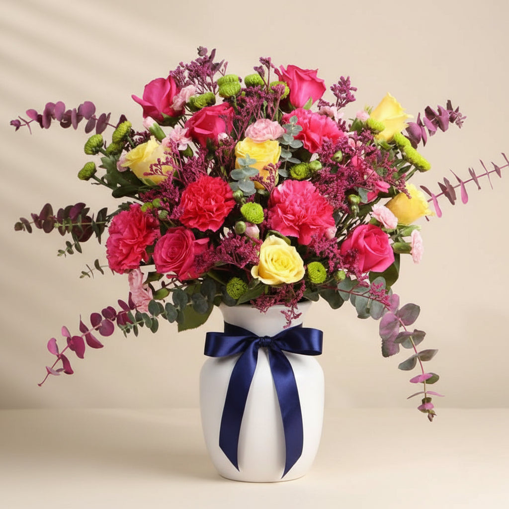 Elevate your space with this stunning floral