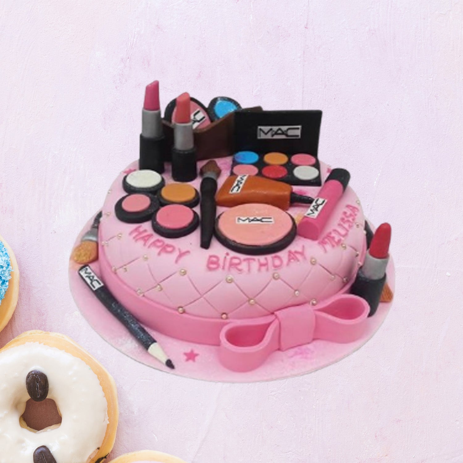 Branded Makeup Kit Cake
