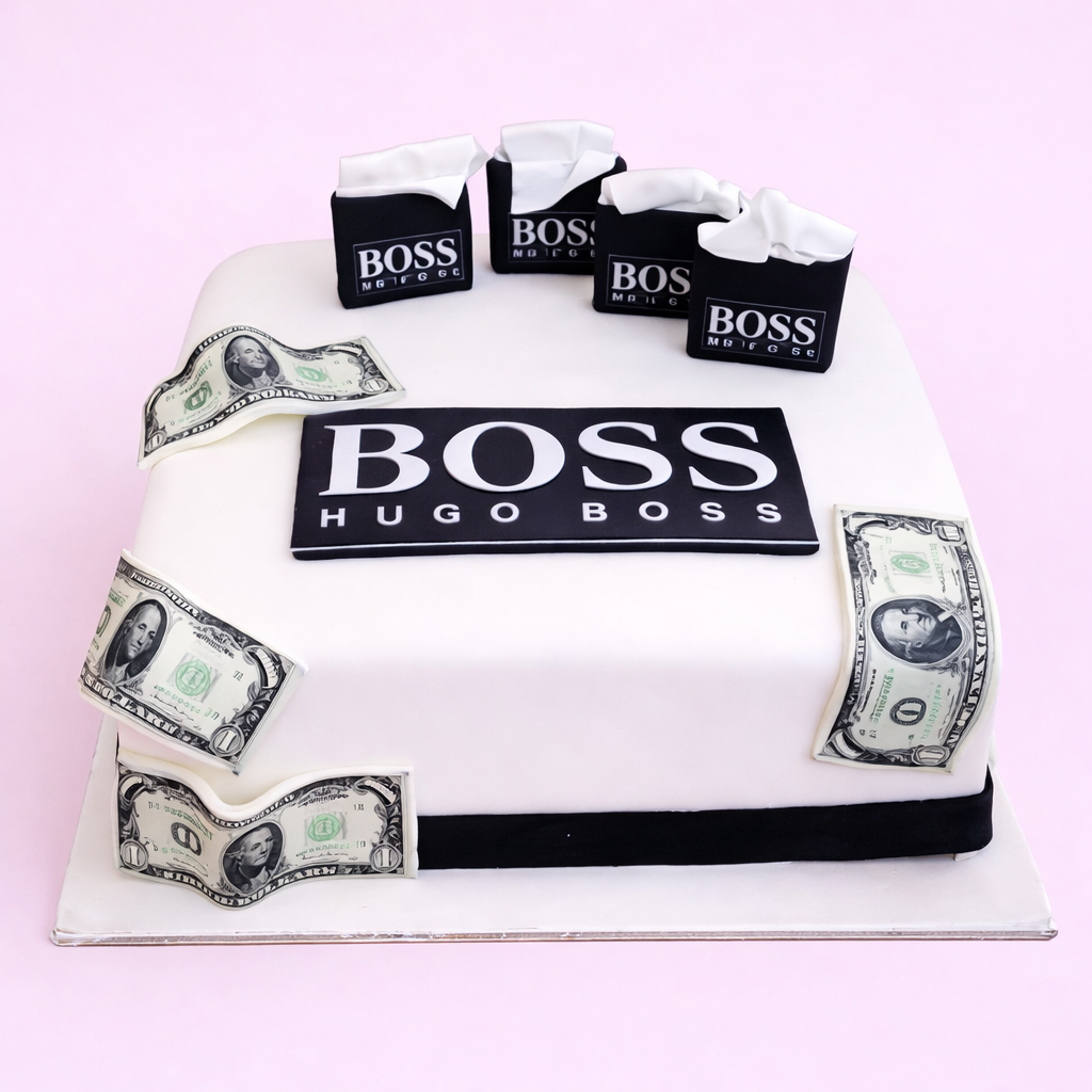 Luxury Boss Hugo Designer Cake