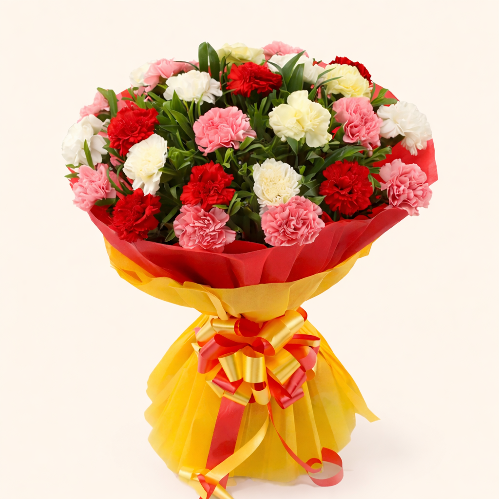Radiant Carnation Celebration Bouquet
