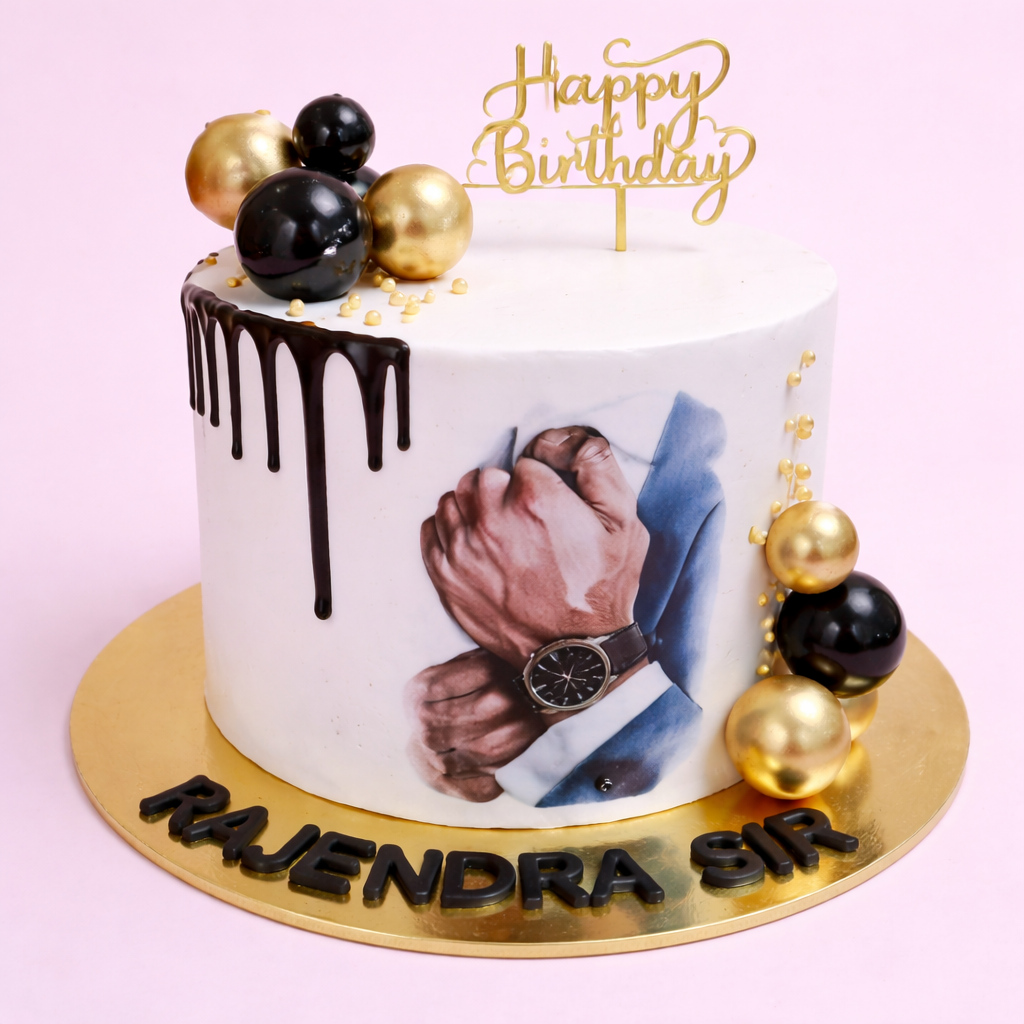 Royal Gentleman Designer Birthday Cake