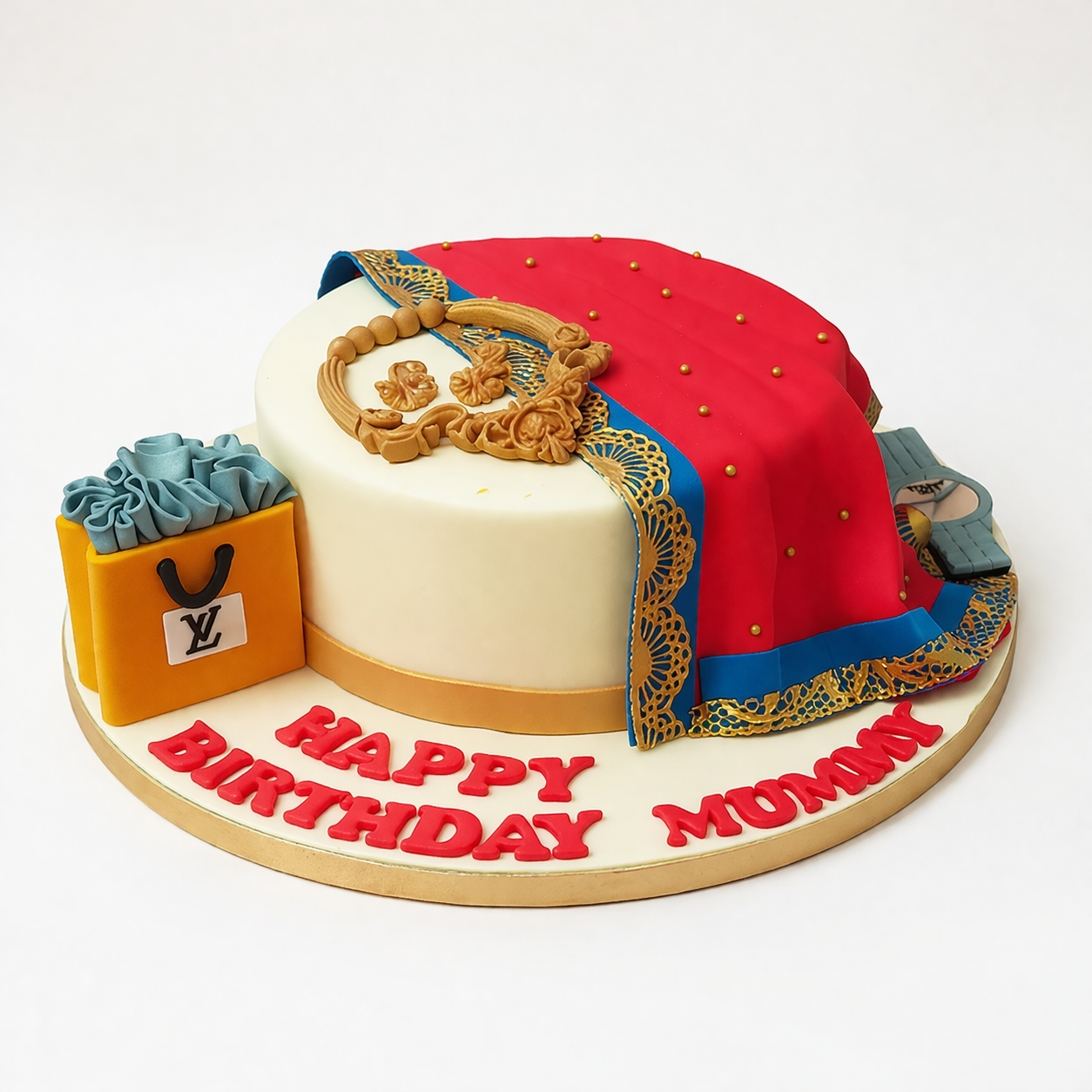Luxurious Birthday Celebration Cake