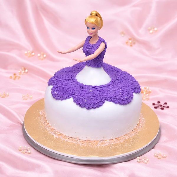 Modern Princess Theme Cake