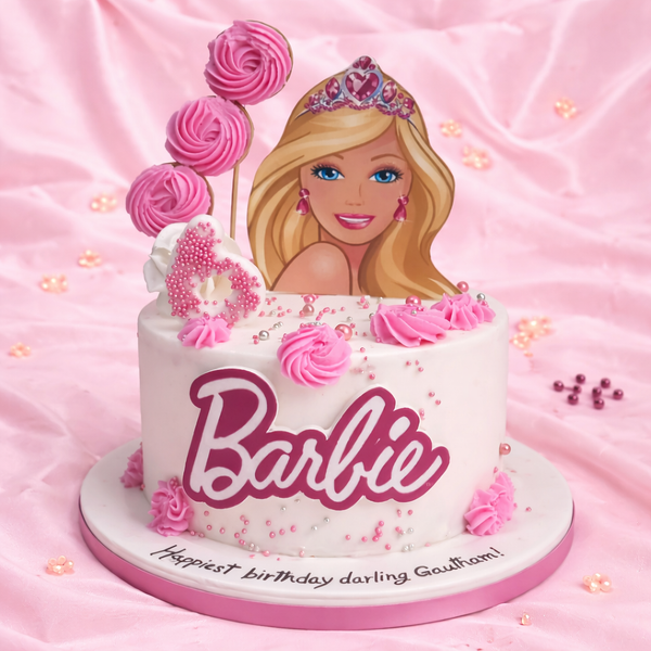 Barbie Theme Designer Cake