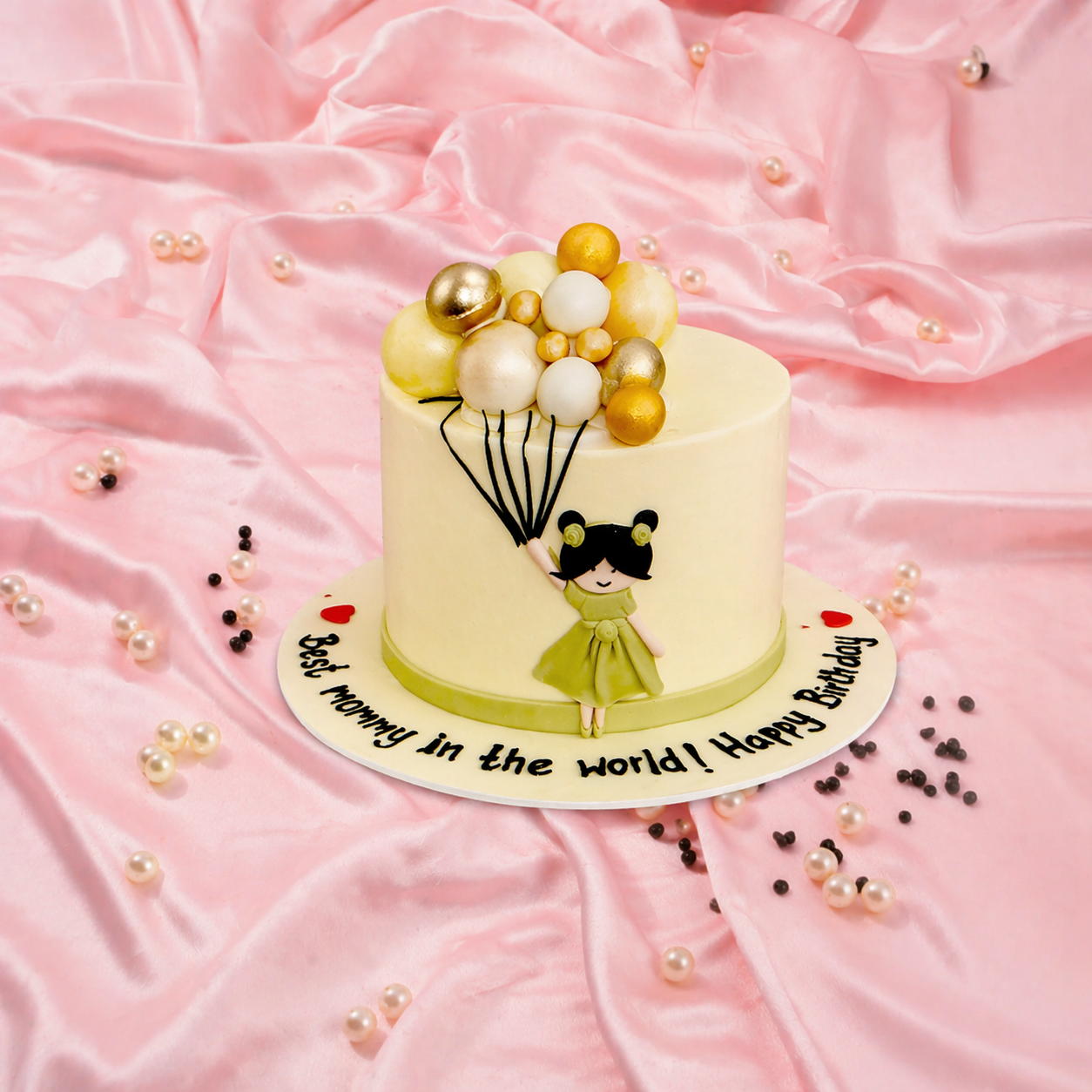 Baby Girl Celebration Cake