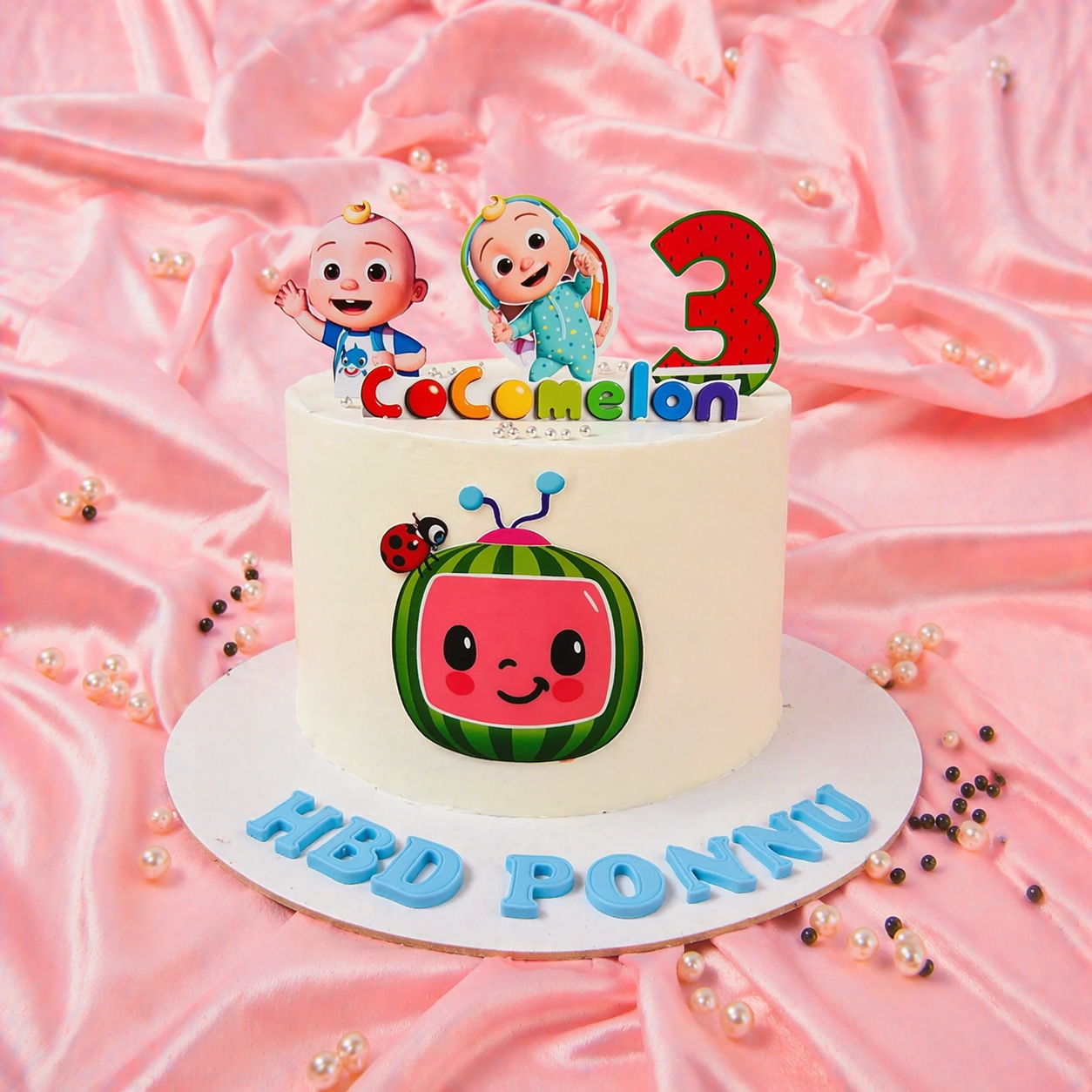 Cocomelon Duo Kids Birthday Cake