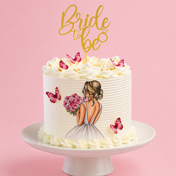 Bride To Be Celebration Cake