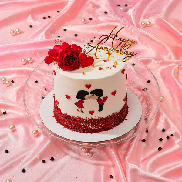 Anniversary Romance Cake