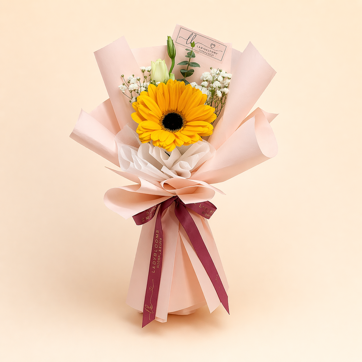 Golden Bloom Elegance Bouquet