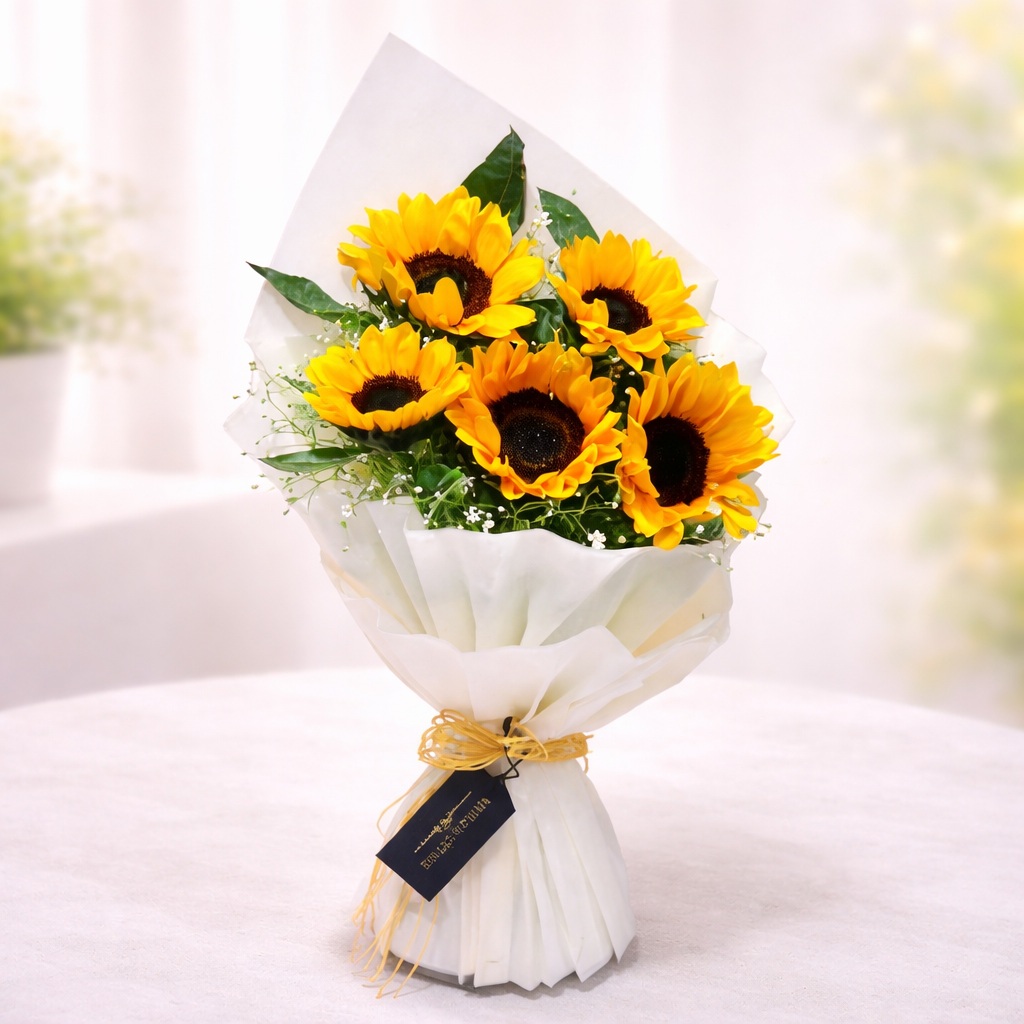 Sunflower Bouquet 5pc