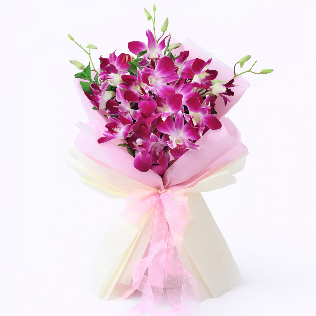 Rosy Orchid Charm