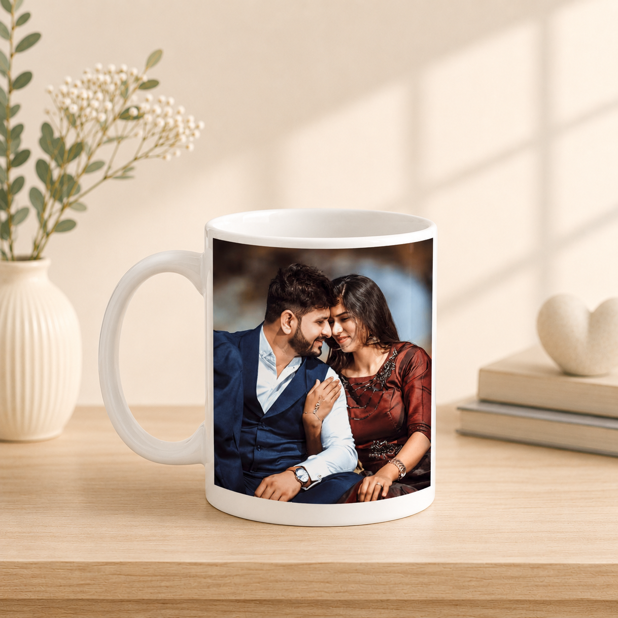 Personalized Couple Photo Ceramic Mug
