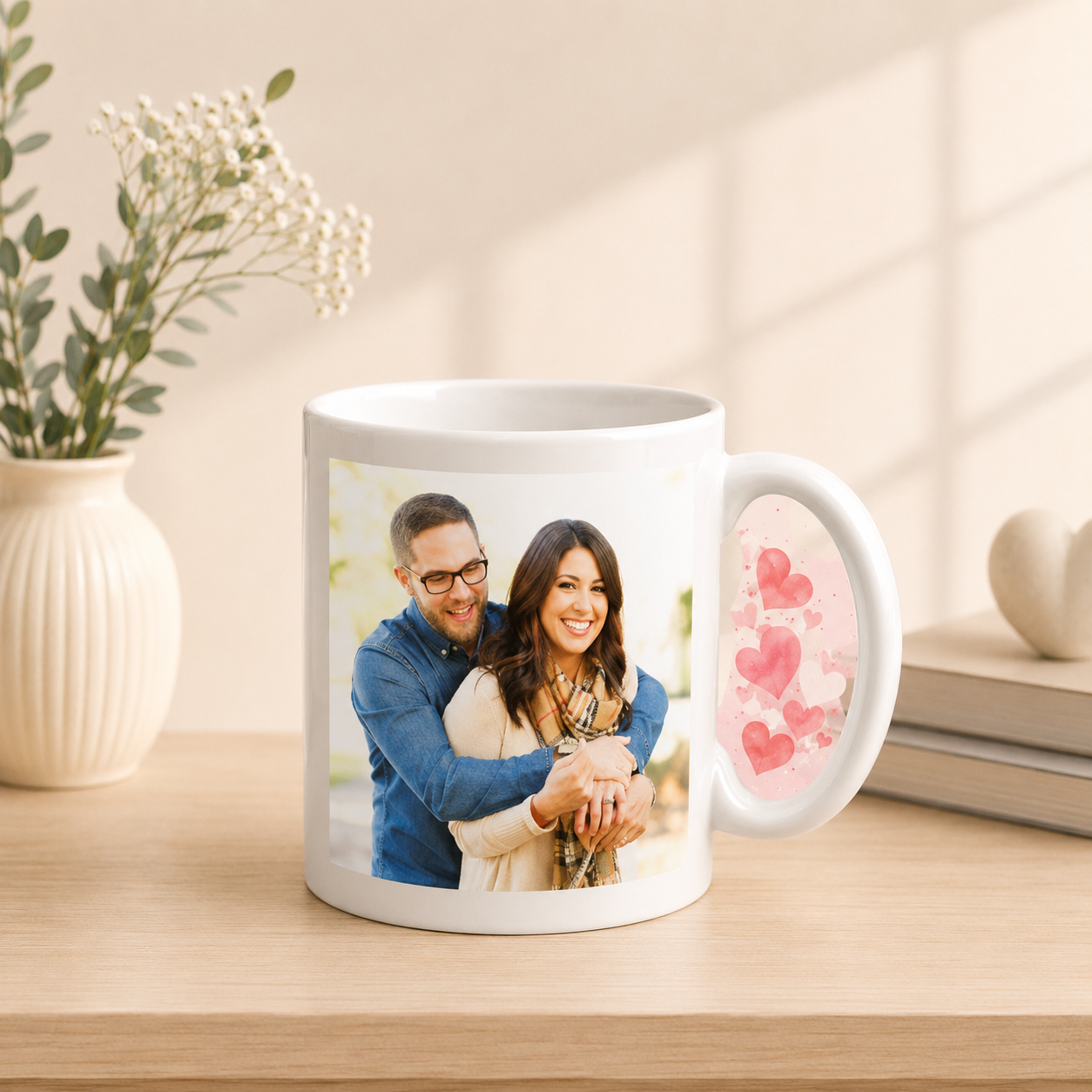 Personalized  Couple Photo Mug