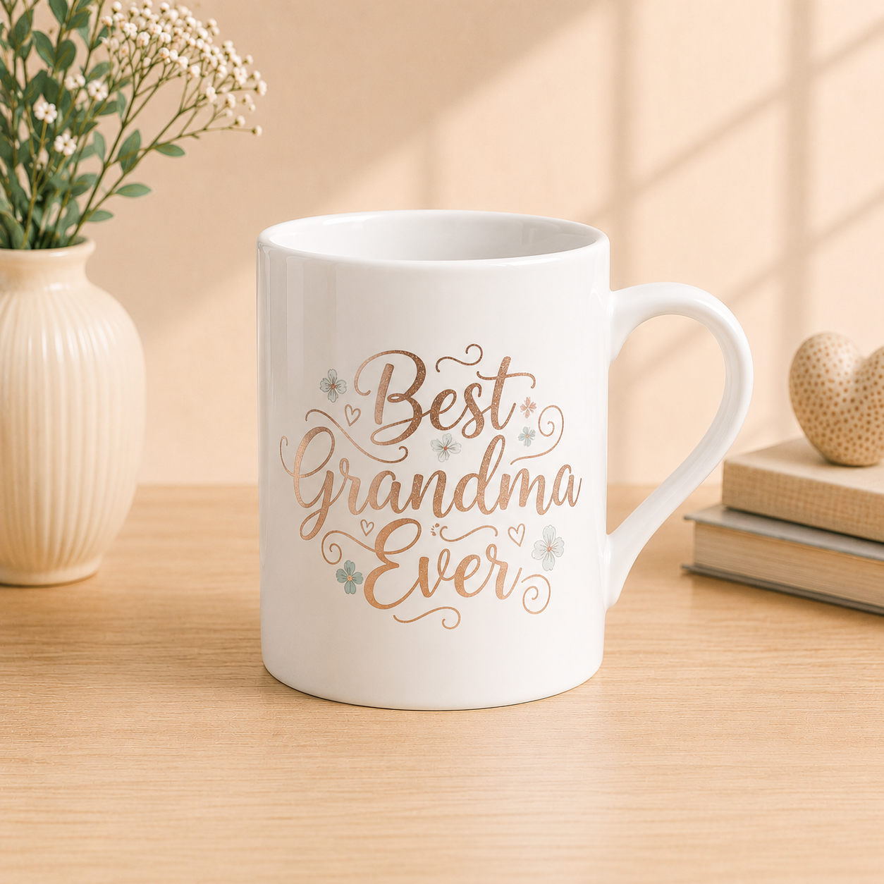 Best Grandma Ever Printed Ceramic Mug