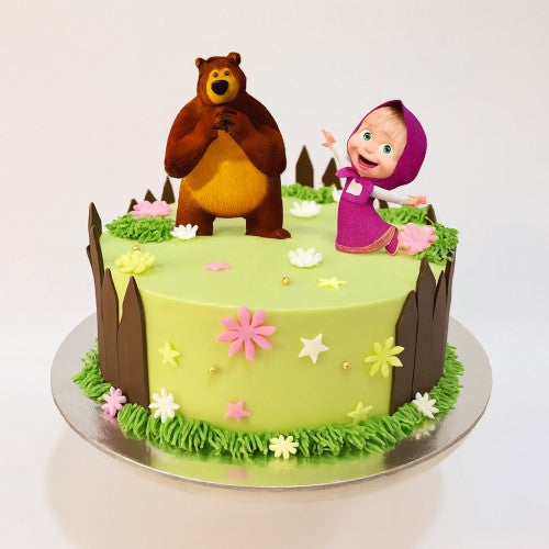 Masha Bear Cake