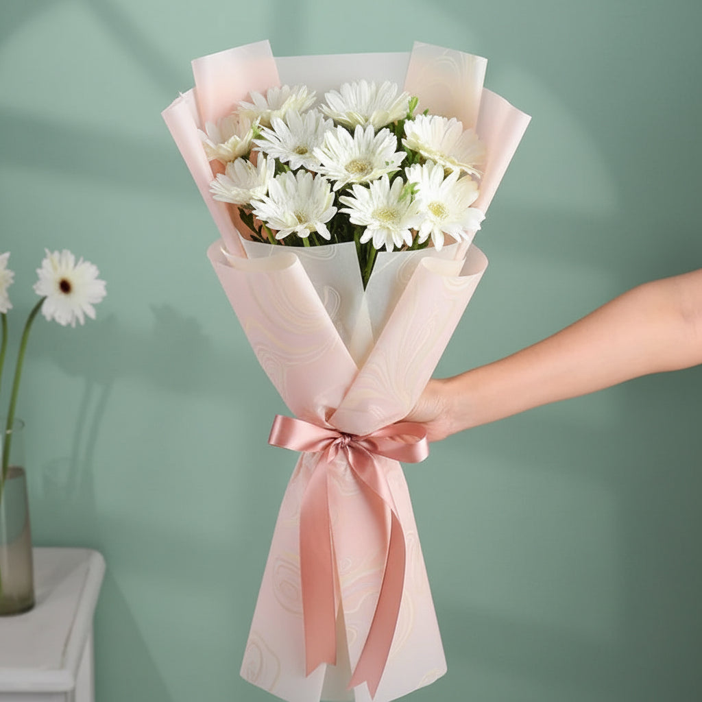 Gerbera bouquets bring vibrant energy