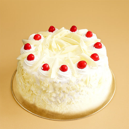 Exotic White Forest Cake