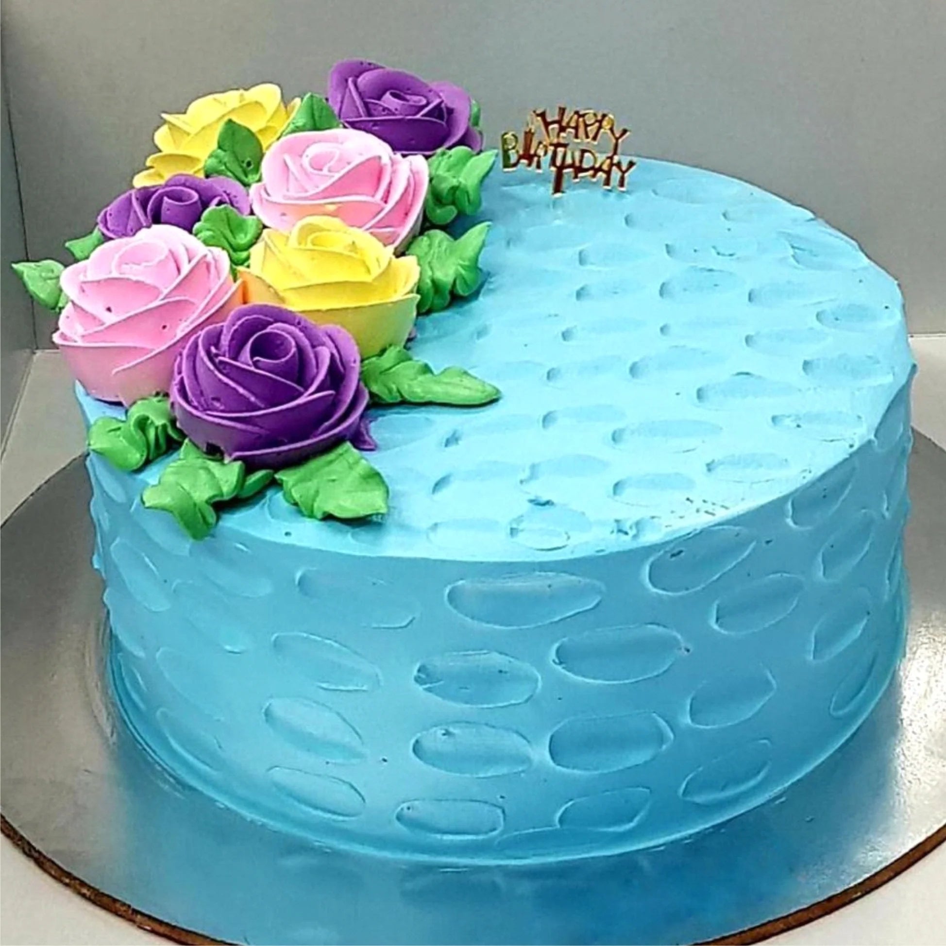 Flower Design Fancy Cake