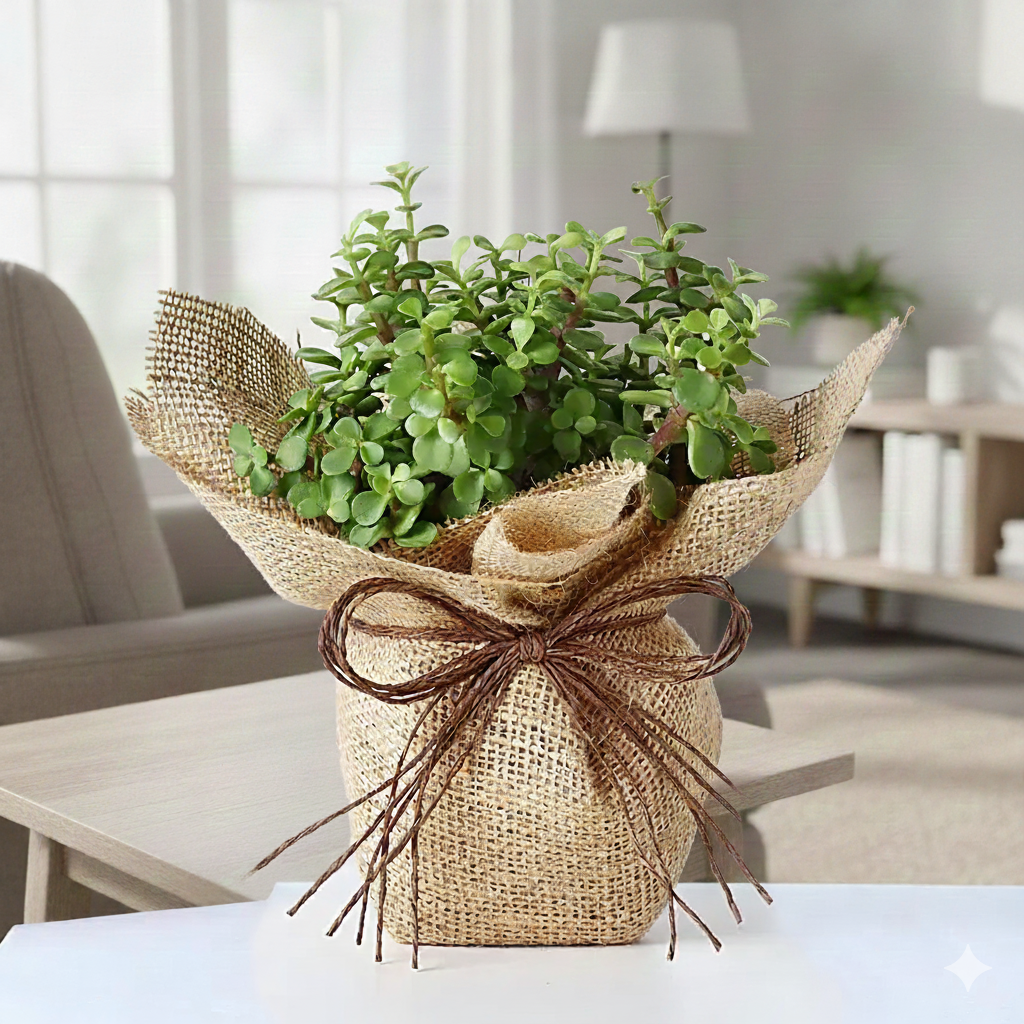 Forever Grateful To Mom Jade Plant Pot