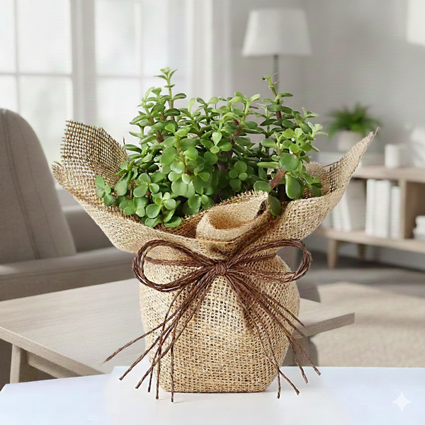 Forever Grateful To Mom Jade Plant Pot