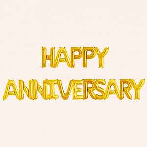 Happy Anniversary Foil Balloon