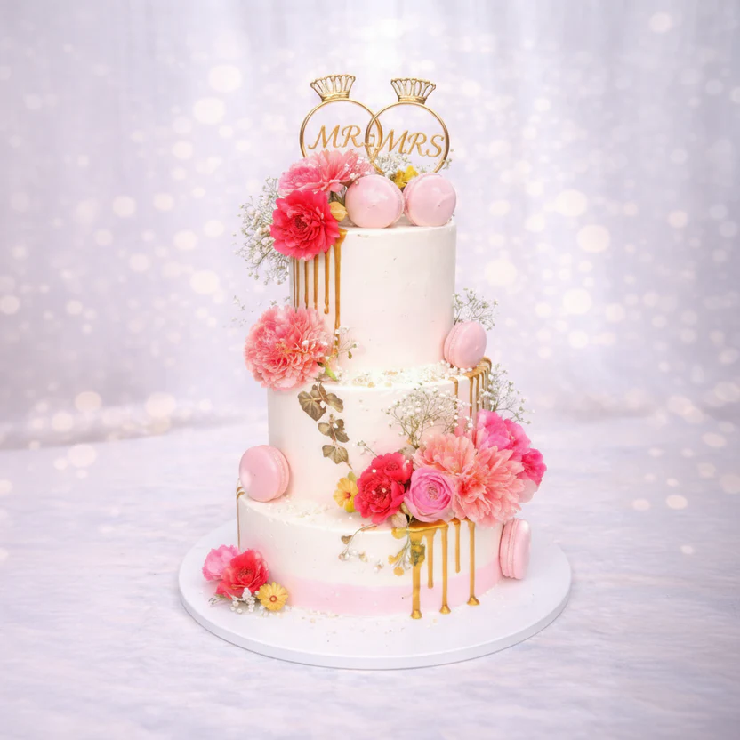 Love Engagement Cake