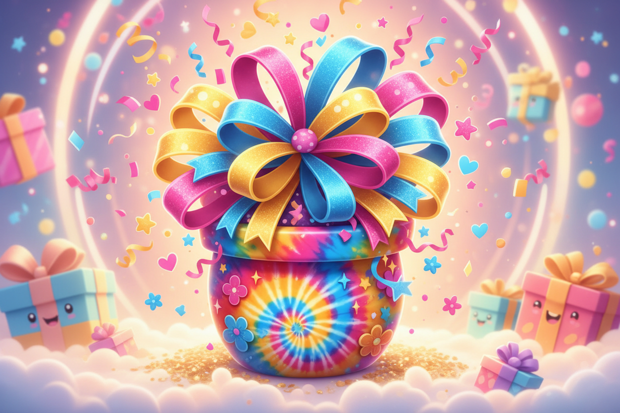 animated gift pot