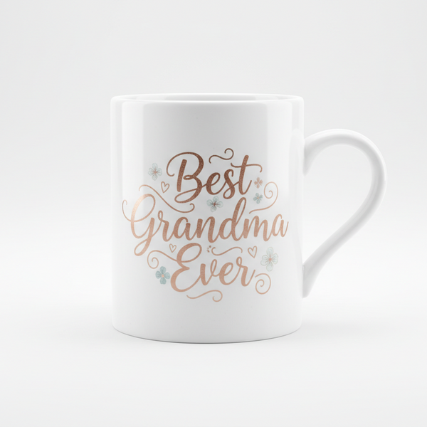 Best Grandma Ever Printed Ceramic Mug
