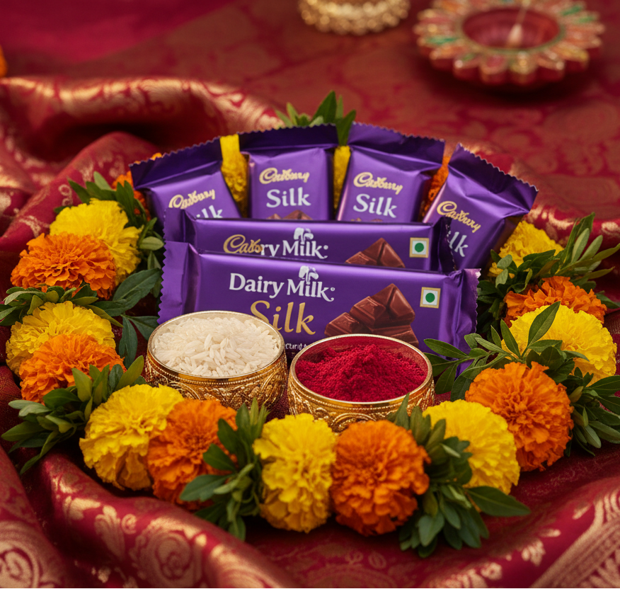 Cadbury Dairy Milk Silk Bhaidooj Combo
