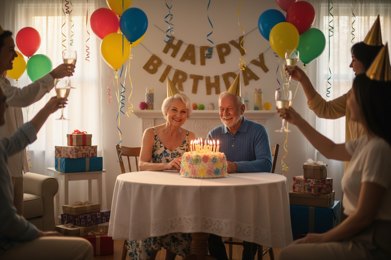 granny and grand paa birthday celebration 